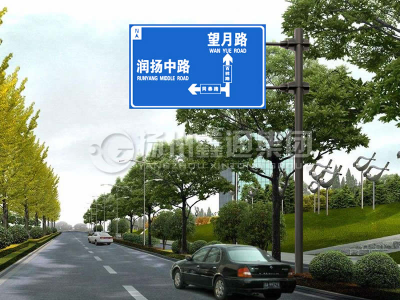 BZG-002，交通標(biāo)志桿，F(xiàn)型交通標(biāo)志桿