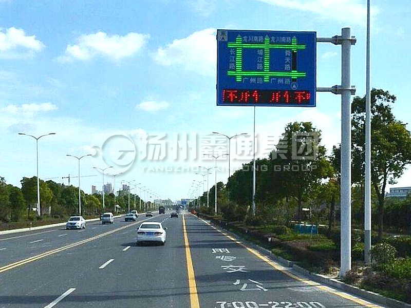 YDP-020，誘導(dǎo)屏桿，流量情報(bào)板立桿